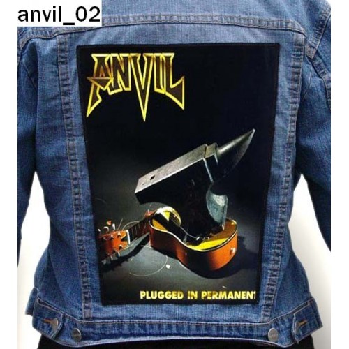 Anvil Photo Quality Printed Back Patch King Of Patches