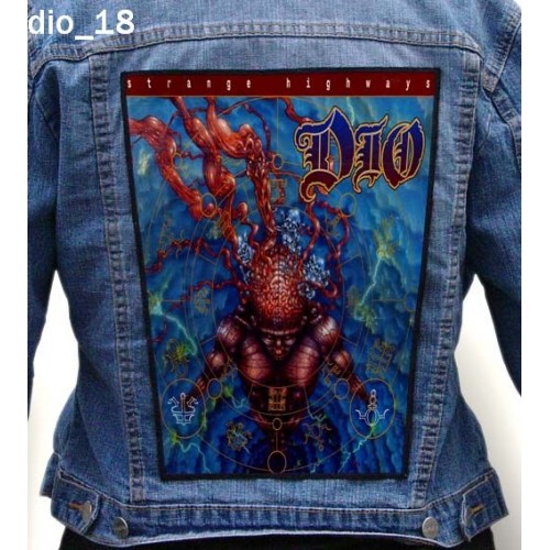 Dio Photo Quality Printed Back Patch King Of Patches