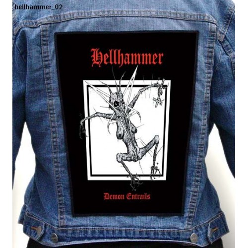 Hellhammer 02 Photo Quality Printed Back Patch King Of Patches