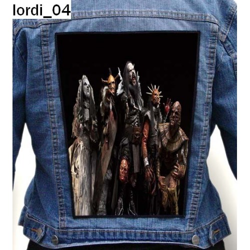 Lordi Photo Quality Printed Back Patch King Of Patches