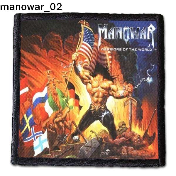 Manowar Small Printed Patch King Of Patches