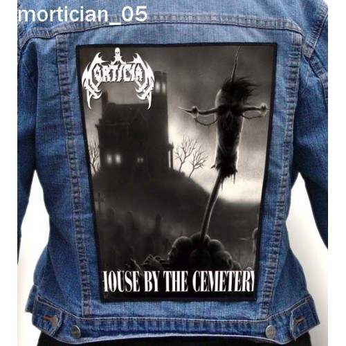 Mortician Photo Quality Printed Back Patch King Of Patches