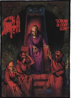 Death Sbg - Monster Size Printed Back Patch (30x41cm - 11.7x 16.1inch ...