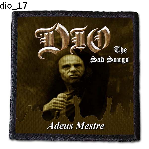 Dio 17 Small Printed Patch King Of Patches