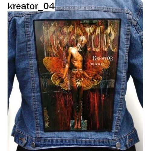 Kreator 04 - Photo Quality Printed Back Patch - King Of Patches