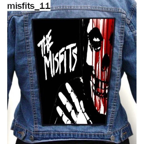 Misfits 11 Photo Quality Printed Back Patch King Of Patches