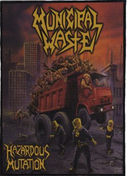 Municipal Waste Hm - Monster Size Printed Back Patch (30x41cm - 11.7x ...