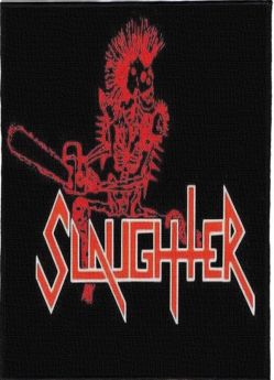 Slaughter Logo - Monster Size Printed Back Patch (30x41cm - 11.7x 16 ...