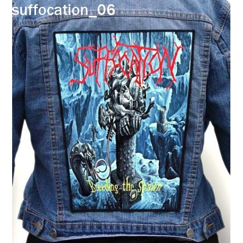 Suffocation 06 Photo Quality Printed Back Patch King Of Patches