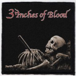 3 Inches Of Blood St - Small Printed Patch