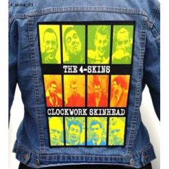 4 Skins 01 - Photo Quality Printed Back Patch