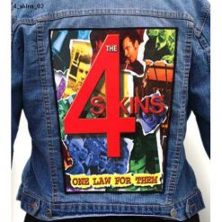 4 Skins 02 - Photo Quality Printed Back Patch