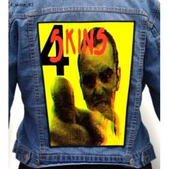 4 Skins 03 - Photo Quality Printed Back Patch
