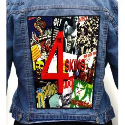 4 Skins 05 - Photo Quality Printed Back Patch