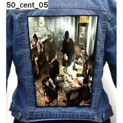 50 Cent 05 - Photo Quality Printed Back Patch