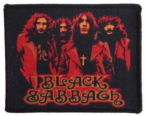 Black Sabbath Band 147852 1 - Small Printed Patch