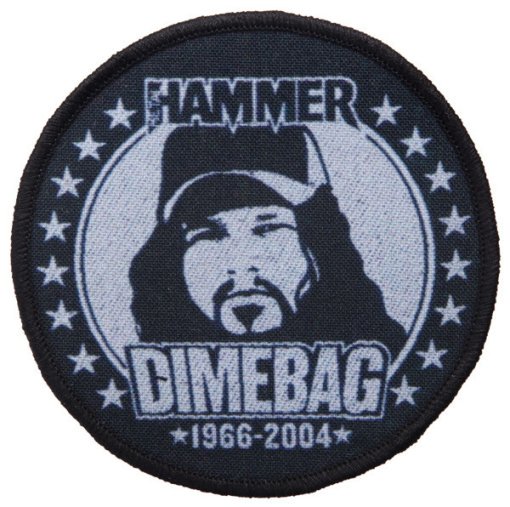 Dimebag Darrell Rip 1966 2004 148710 1 - Small Printed Patch