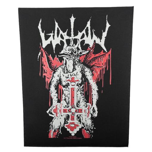 Watain Inverted Cross - Photo Quality Printed Back Patch