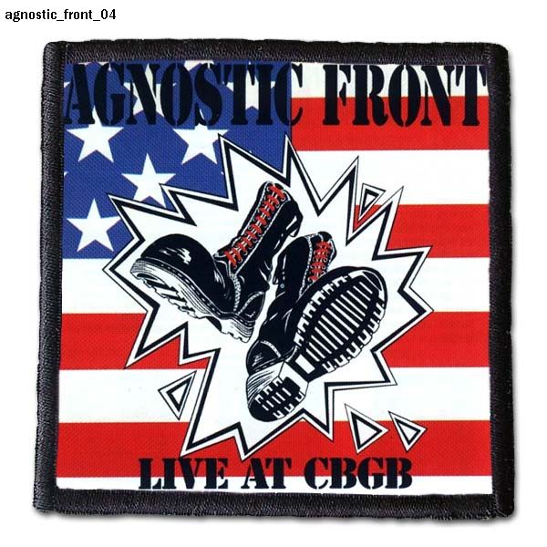 Agnostic Front 04 - Small Printed Patch