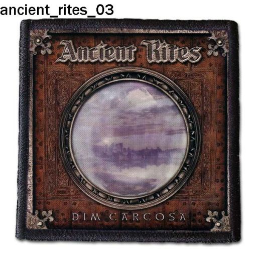 Ancient Rites 03 - Small Printed Patch