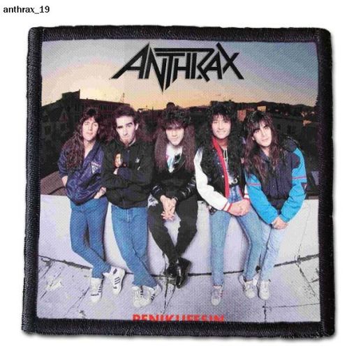 Anthrax 19 - Small Printed Patch