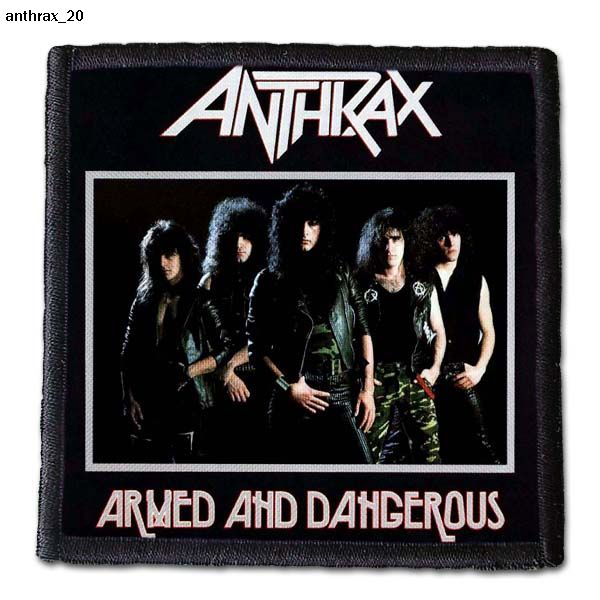Anthrax 20 - Small Printed Patch
