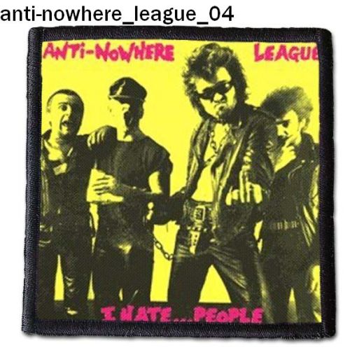 Anti Nowhere League 04 - Small Printed Patch