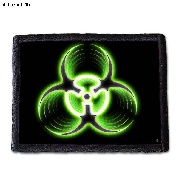 Biohazard 05 - Small Printed Patch