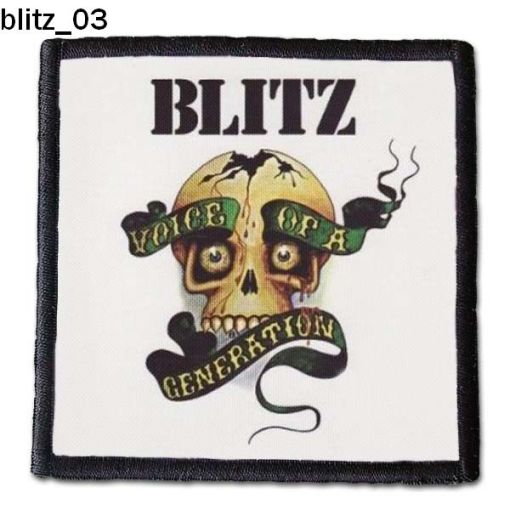 Blitz 03 - Small Printed Patch