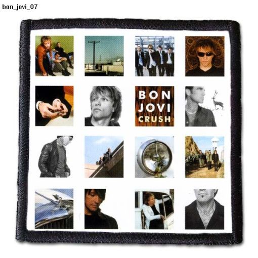 Bon Jovi 07 - Small Printed Patch
