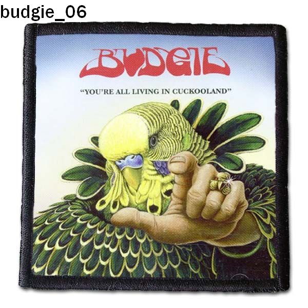 Budgie 06 - Small Printed Patch
