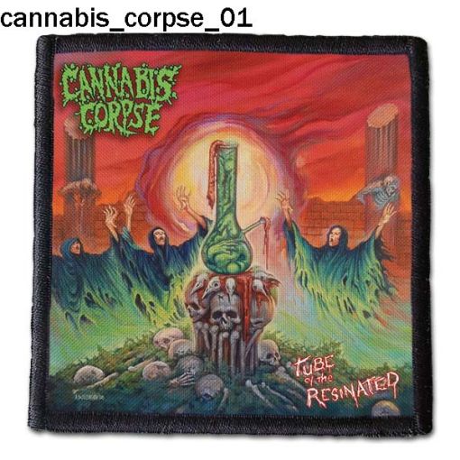 Cannabis Corpse 01 - Small Printed Patch