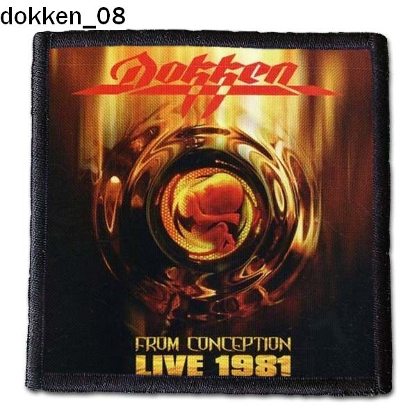Dokken 08 - Small Printed Patch