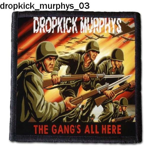 Dropkick Murphys 03 - Small Printed Patch