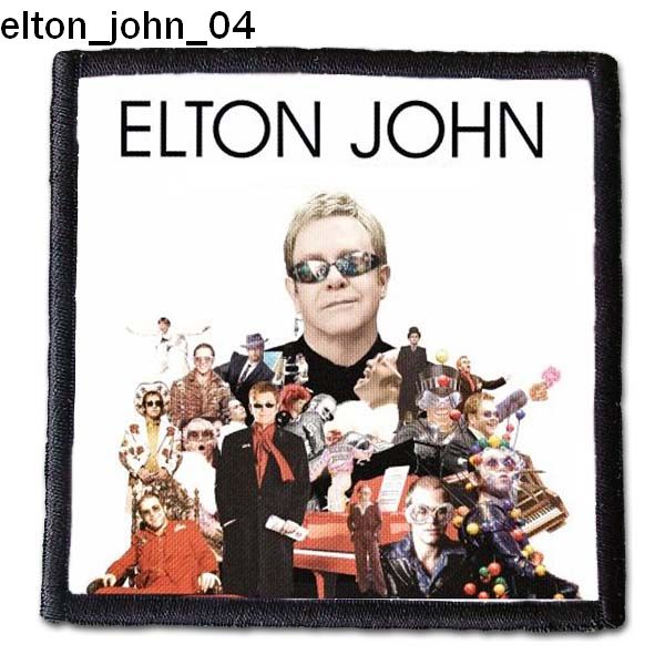 Elton John 04 - Small Printed Patch