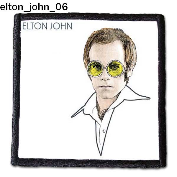 Elton John 06 - Small Printed Patch