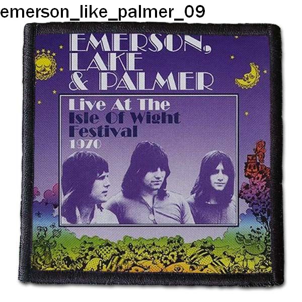 Emerson Like Palmer 09 - Small Printed Patch
