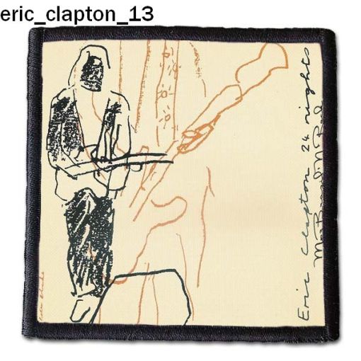 Eric Clapton 13 - Small Printed Patch