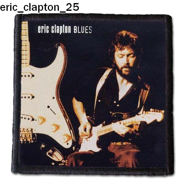 Eric Clapton 25 - Small Printed Patch