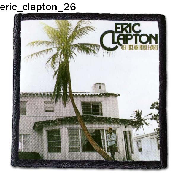 Eric Clapton 26 - Small Printed Patch