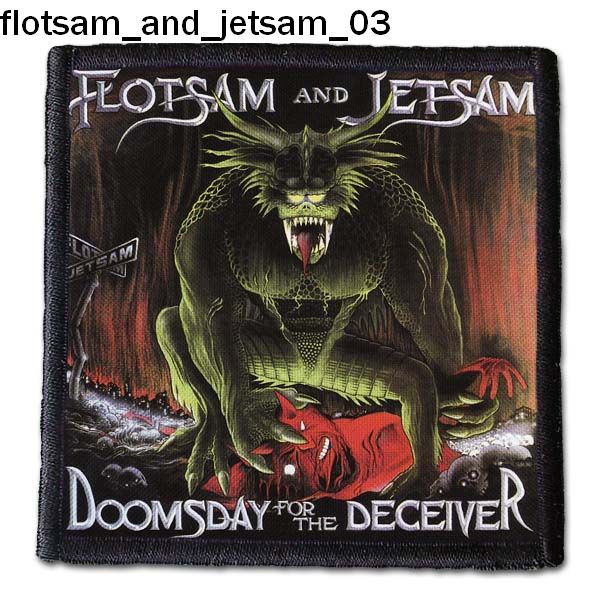 Flotsam And Jetsam 03 - Small Printed Patch