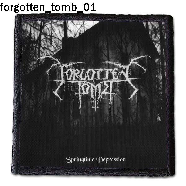 Forgotten Tomb 01 - Small Printed Patch
