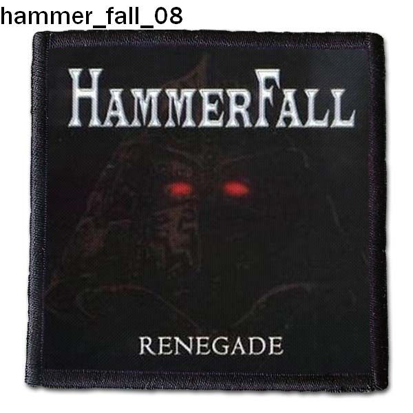 Hammer Fall 08 - Small Printed Patch