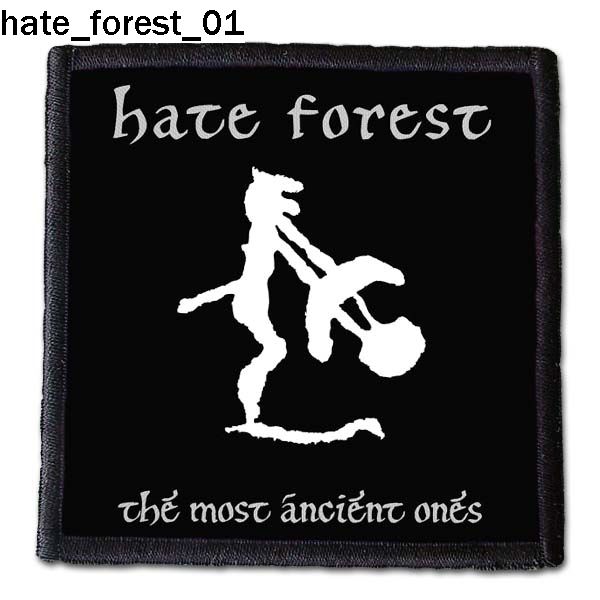 Hate Forest 01 - Small Printed Patch