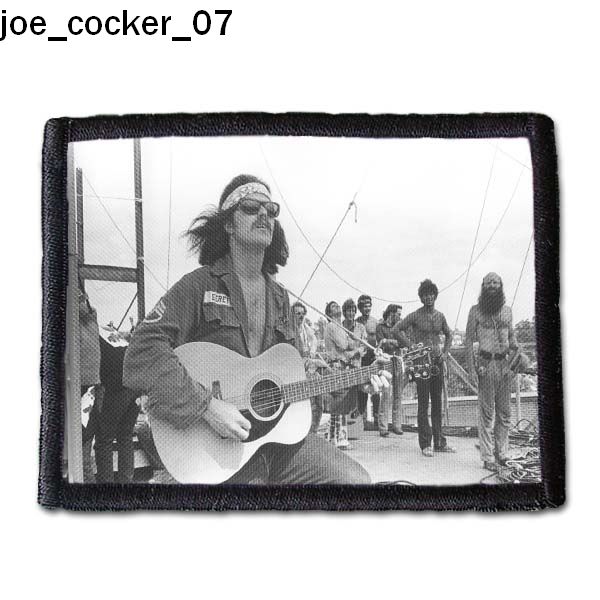 Joe Cocker 07 - Small Printed Patch
