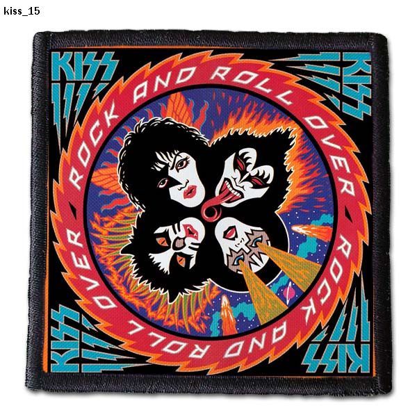 Kiss 15 - Small Printed Patch