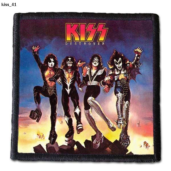 Kiss 41 - Small Printed Patch