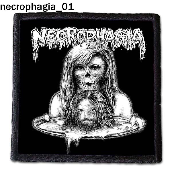 Necrophagia 01 - Small Printed Patch
