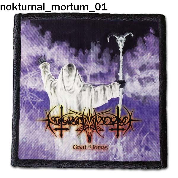 Nokturnal Mortum 01 - Small Printed Patch