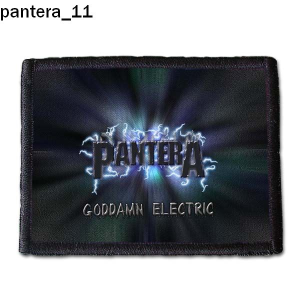 Pantera 11 - Small Printed Patch